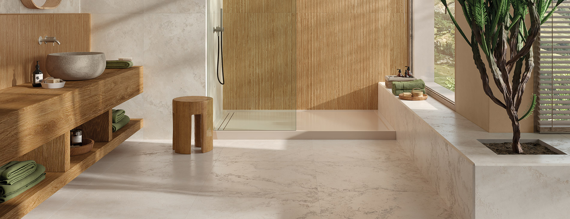 Carrelage effet pierre