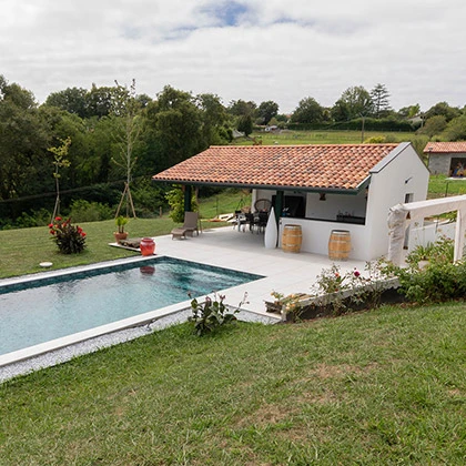 Carrelages d'une maison à Bassussary'
