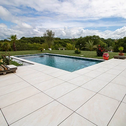 Carrelages d'une maison à Bassussary